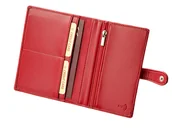 Etui na dokumenty i karty - Etui ,okładka na paszport z ochroną,,RFID,, - miniaturka - grafika 1