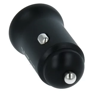 SWISSTEN Czarna Ładowarka samochodowa 1xUSB 1xUSB-C 36W - Ładowarki samochodowe - miniaturka - grafika 4