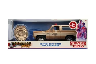 Simba Toys Chevy K5 1980 Stranger Things POLICE - Samochody i pojazdy dla dzieci - miniaturka - grafika 2