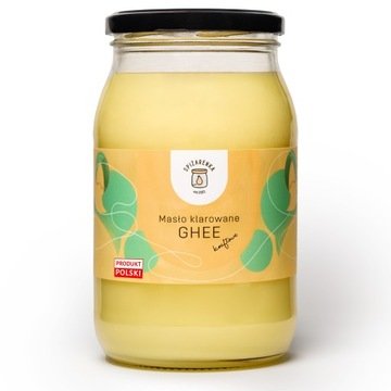 Masło Ghee Klarowane Polskie Sklarowane 750g 900ml Keto tłuszcz Spiżarenka