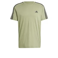 Koszulki męskie - adidas Koszulka męska Essentials Single Jersey z 3 paskami, S - miniaturka - grafika 1