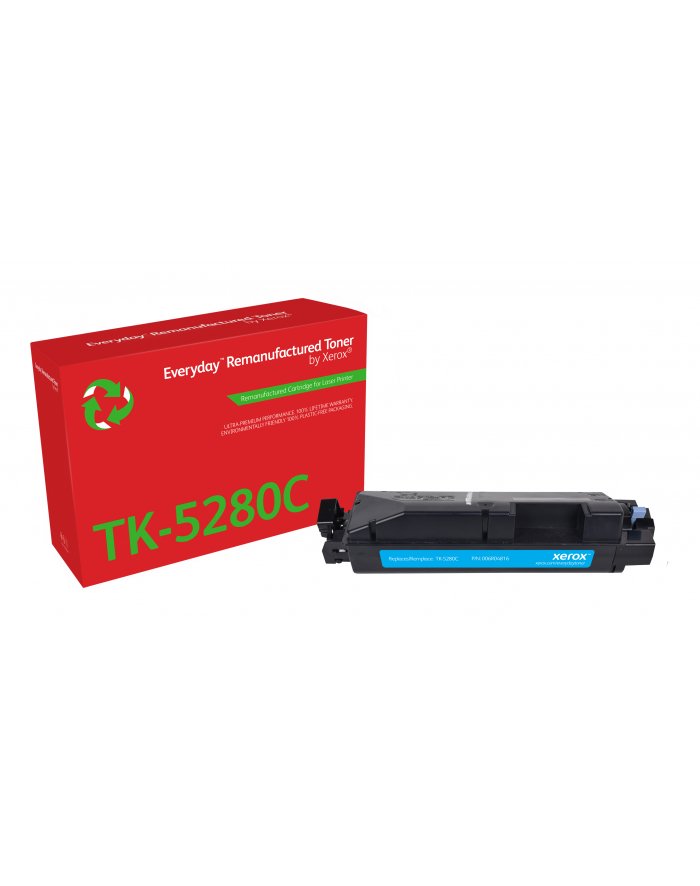 Xerox Everyday Rem. Toner Cyan ers. Kyocera TK-5280C