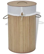 Kosze na bieliznę - Bambusowy kosz na pranie S0-G92 - miniaturka - grafika 1