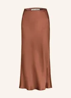 Spódnice - Samsøe Samsøe Spódnica Satynowa Saagneta braun - miniaturka - grafika 1