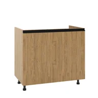 Meble kuchenne - Bari Plus Szafka Dolna Pod Zlewozmywak Dzs-90_Modern Dąb Kamienny - miniaturka - grafika 1