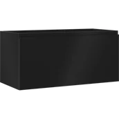 Szafki łazienkowe - Mexen Orio szafka łazienkowa podumywalkowa 100 cm, 1 szuflada, czarna mat - 91A10-10047-1-BF71 - miniaturka - grafika 1