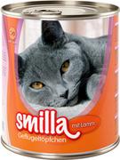 Mokra karma dla kotów - Smilla Puszki z drobiem, 6 x 800 g - Delikatny drób z jagnięciną - miniaturka - grafika 1