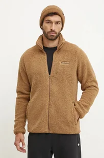 Columbia bluza męska kolor brązowy gładka - Bluzy męskie - miniaturka - grafika 1