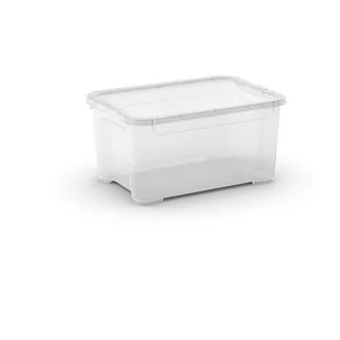 Plastikowe pudełko do przechowywania z pokrywą T box - Curver - Pudła i pojemniki do przechowywania - miniaturka - grafika 1