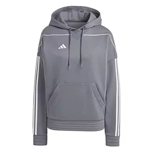 adidas Damska bluza z kapturem Tiro 23 League Sweat Hoodie, Team Onix, HZ3013, XS - Bluzy damskie - miniaturka - grafika 1