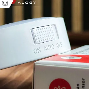 Lampka lampa LED czujnik ruchu zmierzchu nocna Alogy Sensor Light Bezprzewodowa oświetlenie meblowe Światło ciepłe 3000k - Lampy stojące Lampka lampa LED czujnik ruchu zmierzchu nocna Alogy Sensor Light Bezprzewodowa oświetlenie meblowe Światło ciepłe 3000k - Lampy stojące - miniaturka - grafika 19