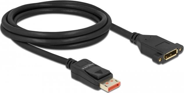 Kabel Delock DeLOCK 87097, 2 m, DisplayPort, DisplayPort, Male, Female, 7680 x 4320 pixels