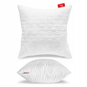 Poduszki - PODUSZKA 60X60 ANTYALERGICZNA PIKOWANA GRUBA ZAMEK - miniaturka - grafika 1