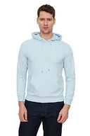 Bluzy męskie - Trendyol Męska bluza z kapturem o regularnym kroju Kangaroo Pockets Long Sleeve Hooded Sweatshirt, XXL - miniaturka - grafika 1