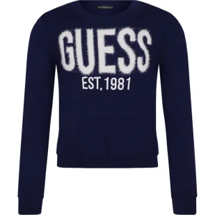 Guess Sweter | Regular Fit | z dodatkiem wełny i kaszmiru - Swetry dla dziewczynek - miniaturka - grafika 1