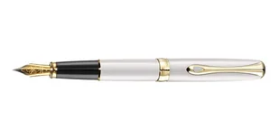 Pióro Wieczne Diplomat Excellence A2 Pearl White Gold M - Pióra wieczne - miniaturka - grafika 1