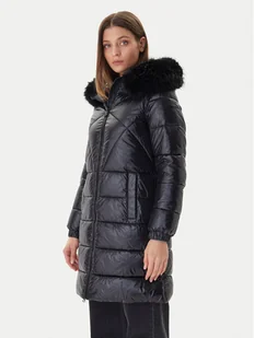 Geox Kurtka zimowa Backsie W5628H T3121 F9000 Czarny Regular Fit - Kurtki damskie - miniaturka - grafika 1