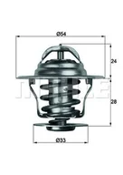 Termostaty - Termostat, płyn chłodzący Mahle TX 11 87D - miniaturka - grafika 1