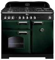 Kuchenki gazowo-elektryczne - Falcon Classic Deluxe 100 Butelkowa zieleń chrom - miniaturka - grafika 1