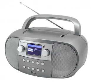 Soundmaster SCD7600TI przenośny system stereo Analogowe i cyfrowe 4 W DAB+, FM Tytan Odtwarzacz mp3 - Radioodtwarzacze - miniaturka - grafika 1