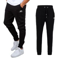 Odzież taktyczna i umundurowanie - Spodnie Alpha Industries Basic Jogger SL 116370 03 - Czarne XL - miniaturka - grafika 1