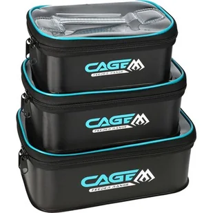 Pudełko MIKADO Cage ACC Box System UWI-CF-001-SET (3 sztuki) - Inne akcesoria dla wędkarzy - miniaturka - grafika 1