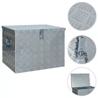 Skrzynki i torby narzędziowe - Aluminiowa skrzynia, 610 x 430 x 455 mm, srebrna - miniaturka - grafika 1