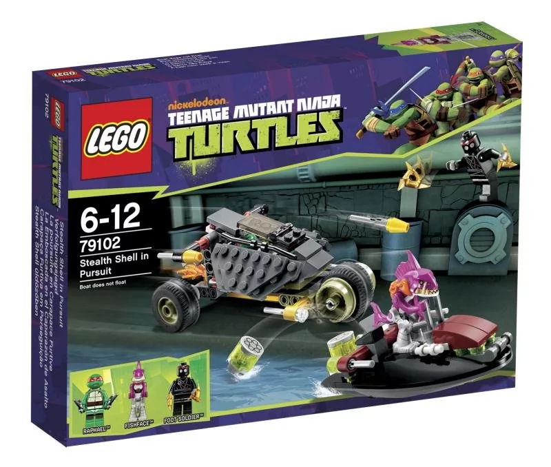 LEGO Żółwie Ninja UCIECZKA Z LABORATOR 79100