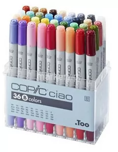 Copic COPIC Ciao Markery Zestaw B 36 szt 22075362 - Kredki, ołówki, pastele i pisaki - miniaturka - grafika 1