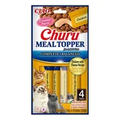 Przysmaki dla kotów - INABA Cat Meal Topper kurczak z serem 4x14g (56g) - miniaturka - grafika 1