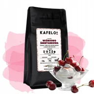 Kawa - Kawa Kafelov WIŚNIOWO ŚMIETANKOWA 500g mielona - miniaturka - grafika 1
