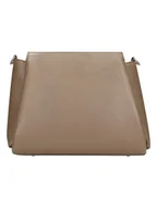 Torebki damskie - Wojas Skórzana torebka w kolorze jasnobrązowym - 33 x 24 x 15 cm - miniaturka - grafika 1