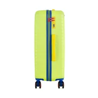 Walizki - Walizka średnia Semi Line T5939-2 Zielony - miniaturka - grafika 1