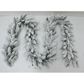 Ozdoby bożonarodzeniowe - Girlanda śnieżona 270 x 30 cm - miniaturka - grafika 1