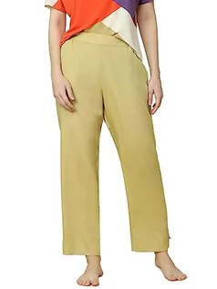Spodnie damskie - Triumph Damskie spodnie termiczne Mywear Cosy Spodnie od piżamy, Światło mchu, 34 - grafika 1