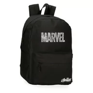 Plecaki szkolne i tornistry - Joumma Marvel Characters Logo Plecak szkolny 15,6" Czarny 31,5 x 45 x 15 cm Poliester 21,26 l, Czarny (Black), Talla única, Plecak szkolny z możliwością dostosowania do wózka - miniaturka - grafika 1