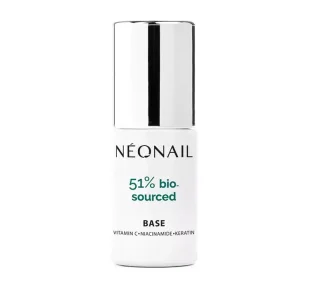 NeoNail - 51% Bio-Sourced Base - Baza hybrydowa - 7,2 ml - Lakiery hybrydowe - miniaturka - grafika 1