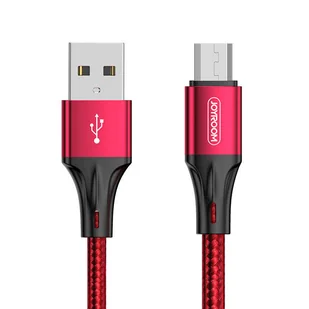 Joyroom kabel USB - micro USB 3 A 1 m czerwony (S-1030N1) - Kable USB - miniaturka - grafika 1