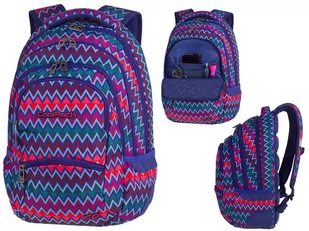 COOLPACK Plecak sportowy COOLPACK COLLEGE Multikolor - multikolor 5907808882355 - Plecaki - miniaturka - grafika 1