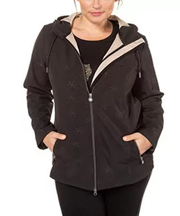ULLA POPKEN Softshelljacke Schneeflocke mit Fell Kurtka Damska, Czarny (Schwarz 10), rozmiar uniwersalny - Kurtki damskie - miniaturka - grafika 1