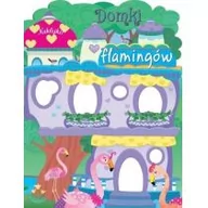 Kolorowanki, wyklejanki - Olesiejuk Sp. z o.o. Domki flamingów - praca zbiorowa - miniaturka - grafika 1