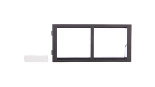 Kontakt Simon Adapter Connect na 2 moduły 45x45mm poziomo S66/14 - Klawisze i ramki - miniaturka - grafika 1