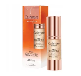 DAX Cosmetics cashmere secret glam baza wygładzająco rozświetlająca 30 ml - Podkłady do twarzy - miniaturka - grafika 1
