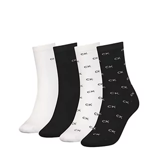 Calvin Klein Skarpety damskie CLSSC (4 sztuki), Black Combo., rozmiar uniwersalny - Skarpetki damskie - miniaturka - grafika 1