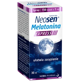 Neosen Melatonina Express, spray, 30 ml - Układ nerwowy - miniaturka - grafika 1