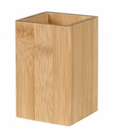 Kubki na szczoteczki do zębów - Kubek HANOI 7 x 7 x 11 cm bambusowy - miniaturka - grafika 1