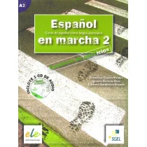 SGEL - Educacion Espanol en marcha 2 ćwiczenia z płytą CD - Castro Viudez Francisca, Rodero DiezIgnacio, Sardinero Franco Carmen - Książki do nauki języka hiszpańskiego - miniaturka - grafika 1