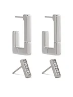 Kolczyki - Calvin Klein Kolczyki 35000459 Srebrny - miniaturka - grafika 1