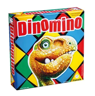 Piatnik Dinomino - Gry planszowe - miniaturka - grafika 1
