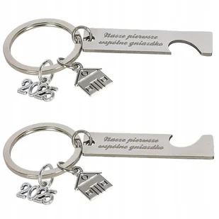 Nasze wspólne gniazdko brelok do kluczy prezent nowy dom zakup mieszkania - Breloki Nasze wspólne gniazdko brelok do kluczy prezent nowy dom zakup mieszkania - Breloki - miniaturka - grafika 1